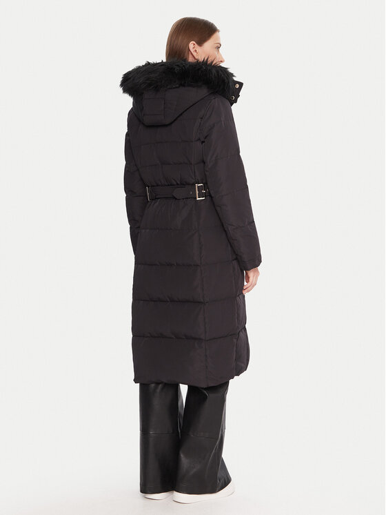 Morgan Morgan Talvemantel 252-GSARI Must Regular Fit