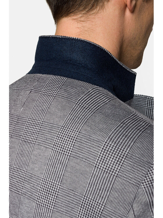 Lancerto Lancerto Marynarka Nairobi 3 Szary Slim Fit