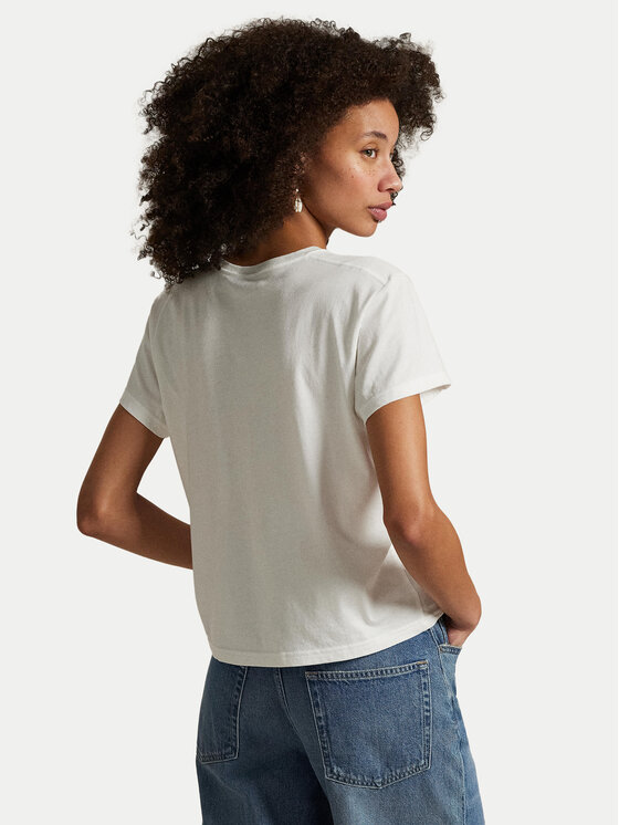 Polo Ralph Lauren Polo Ralph Lauren T-shirt 211967102001 Bianco Classic Fit