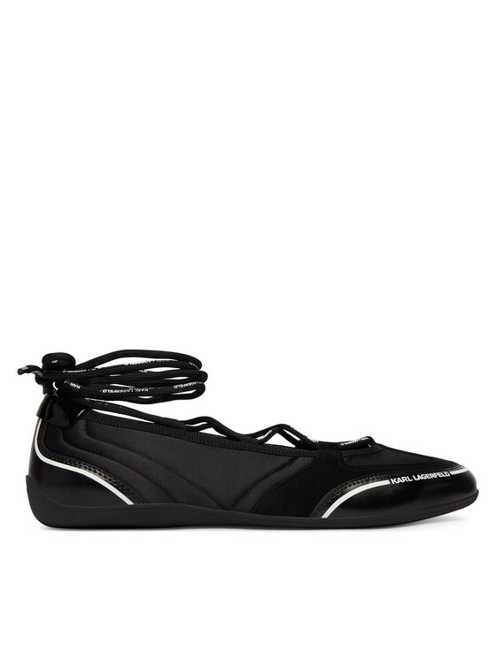 KARL LAGERFELD KARL LAGERFELD Baleríny Altia KL66111 Černá