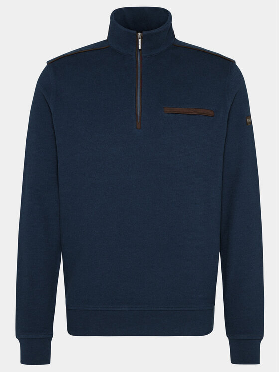 Bugatti Bugatti Sweatshirt 8500 25050 Blau Regular Fit