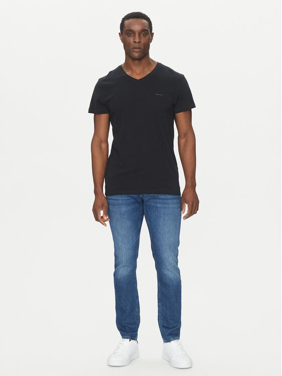 Gant Gant Komplekt kahest t-särgist 900012018 Must Regular Fit