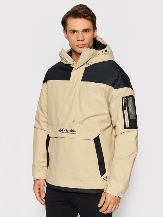 Columbia Columbia Anorak stiliaus striukė Challenger 1698431 Smėlio Regular Fit