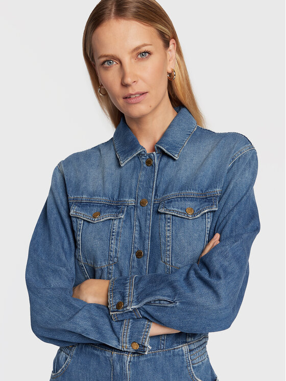 PINKO Pinko Kombinezon Zirlo 1J111J A0C5 Niebieski Regular Fit