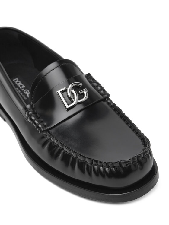 Dolce&Gabbana Dolce&Gabbana Mokasyny CM0074 AQ237 Czarny