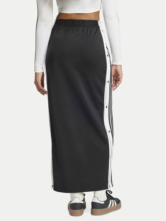 adidas adidas Fustă maxi adicolor Adibreak JD0923 Negru Loose Fit