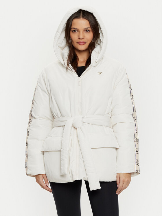 Női Átmeneti kabát Guess, Méret: XS, Ekru, V4BL07 WGMX2