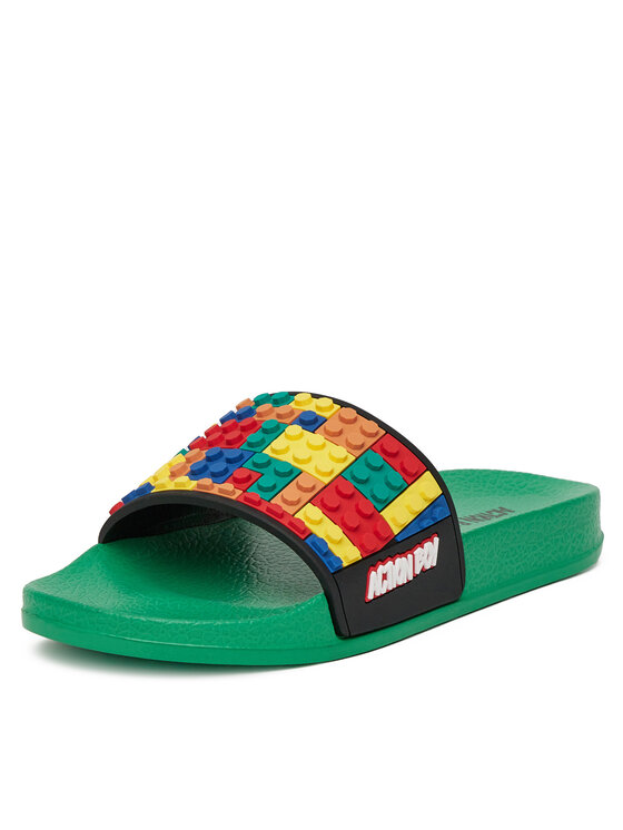Action Boy Action Boy Şlapi P3047043K Verde