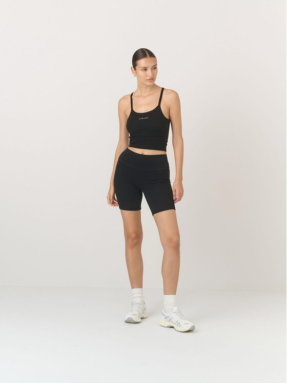 La Mania La Mania Cyklistické šortky AUDREY Čierna Classic Fit