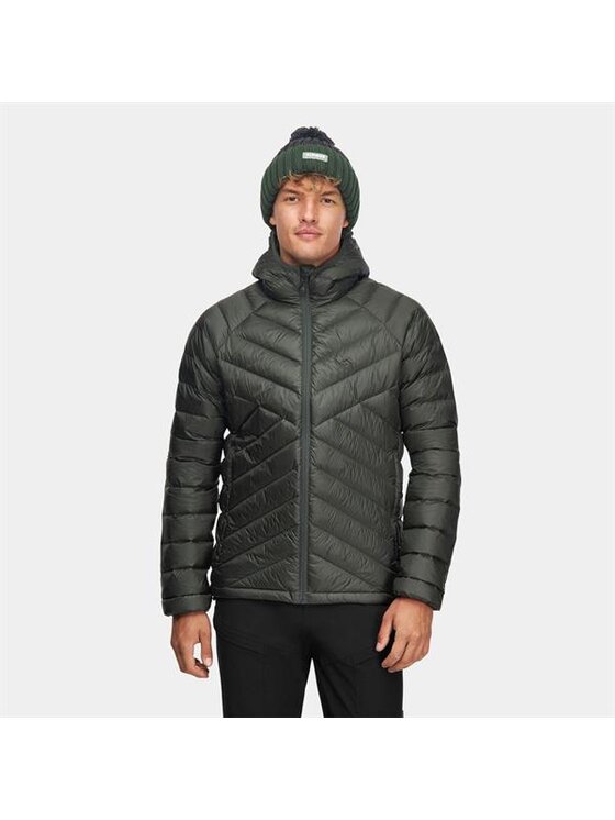 Alpinus Alpinus Kurtka puchowa Pollux Khaki Regular Fit