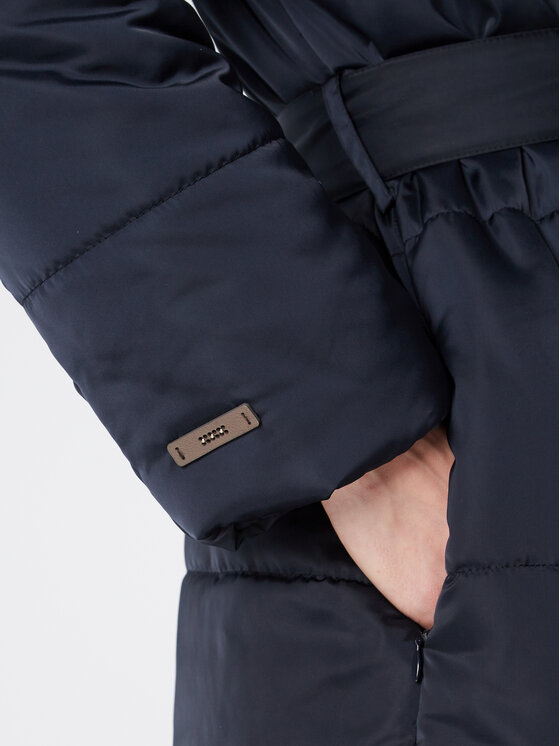 Peserico Peserico Zimné bundy E23377A Tmavomodrá Regular Fit