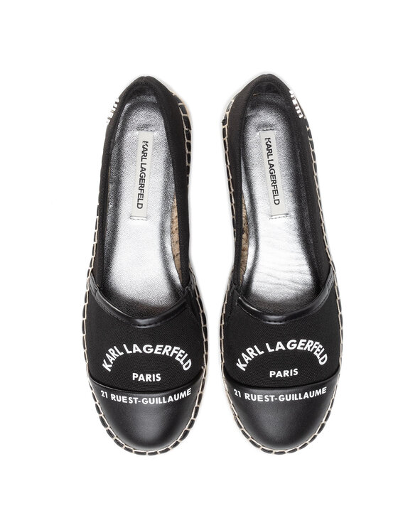 KARL LAGERFELD KARL LAGERFELD Espadrile KL80108 Negru