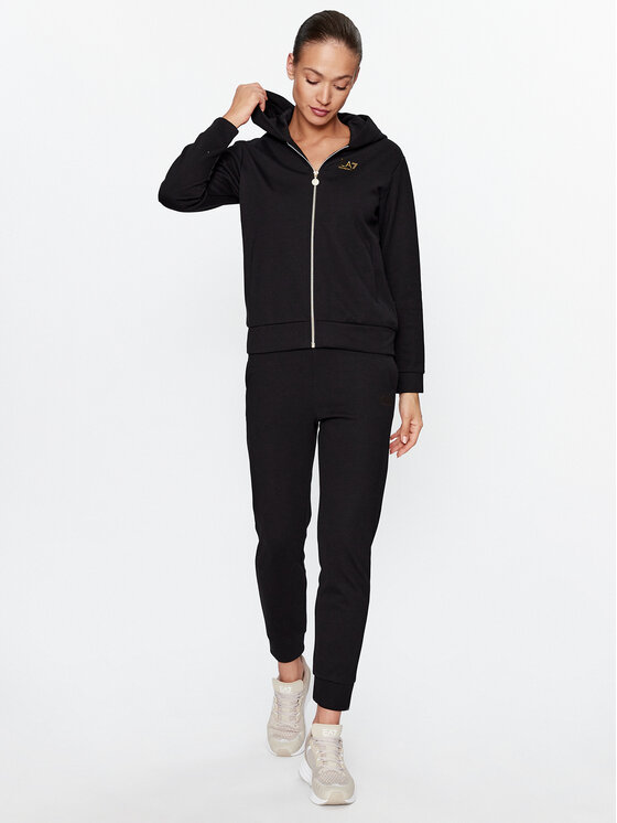 EA7 Emporio Armani Trenirka 6RTV65 TJQLZ 0200 Črna Regular Fit