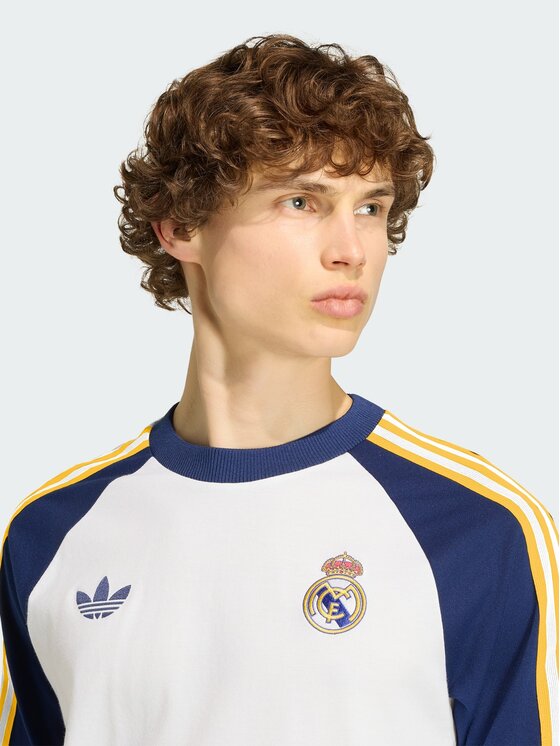 adidas adidas Bluza 162084 Biały Slim Fit