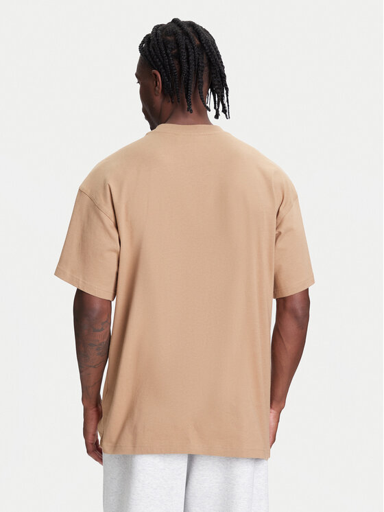 adidas adidas T-Shirt Trefoil Essentials JV5944 Μπεζ Oversize