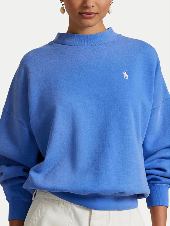 Polo Ralph Lauren Polo Ralph Lauren Світшот 211965111002 Голубий Oversize