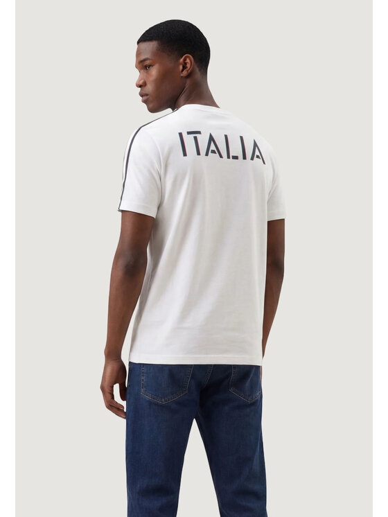 EA7 Emporio Armani EA7 Emporio Armani T-Shirt 7M001861 AF12503 Biały Casual Fit