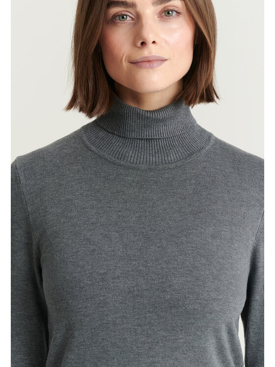 TATUUM TATUUM Sweter ANKIO Szary Classic Fit