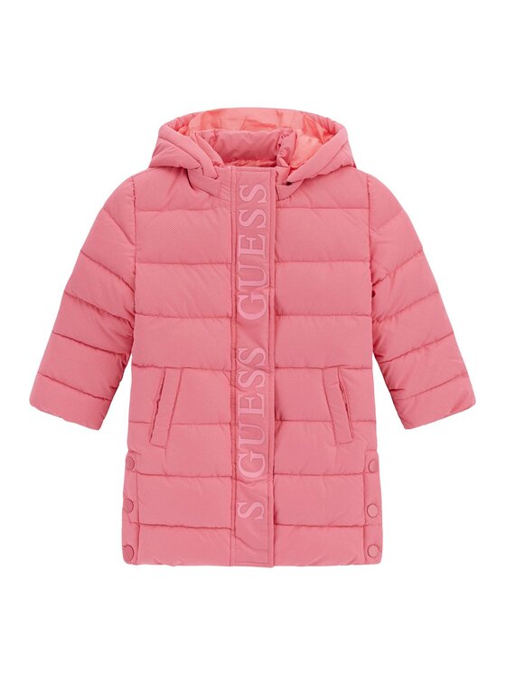 Guess Kids Guess Kids Μπουφάν μεταβατικό 169813 Ροζ Classic Fit