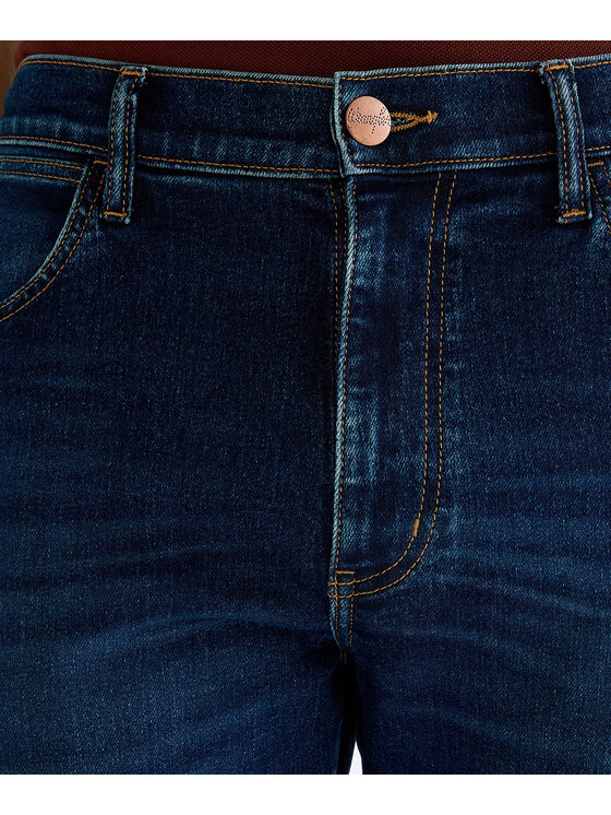 Wrangler Wrangler Jeansy 112389842 Granatowy Regular Fit