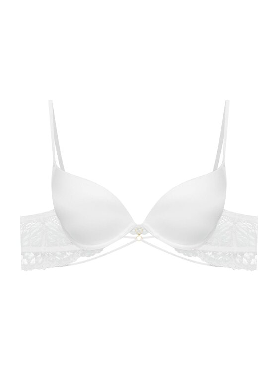 Esotiq Esotiq Biustonosz push-up 41773 Beżowy