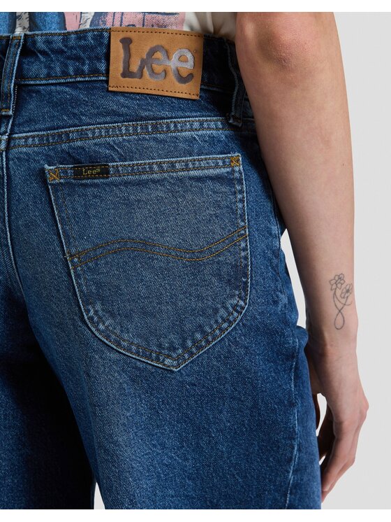 Lee Lee Jeansy HOPE Niebieski Loose Fit