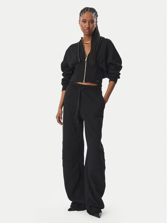 Just Cavalli Just Cavalli Долнище анцуг 81PAAE22 CF102 Черен Regular Fit
