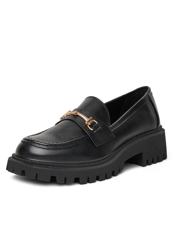 DeeZee DeeZee Loafersy 13027-12 Czarny