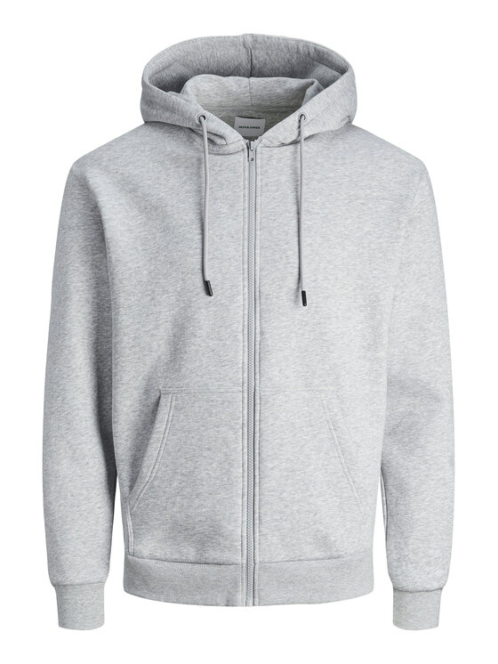 Jack & Jones Jack & Jones Mikina Bradley 12249342 Šedá Relaxed Fit
