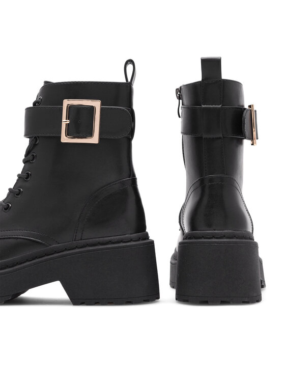 DeeZee DeeZee Schnürschuhe CONNIE H13122-13 Schwarz