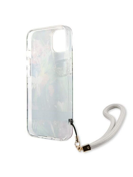 Guess Guess Etui na telefon Flower Cord Niebieski