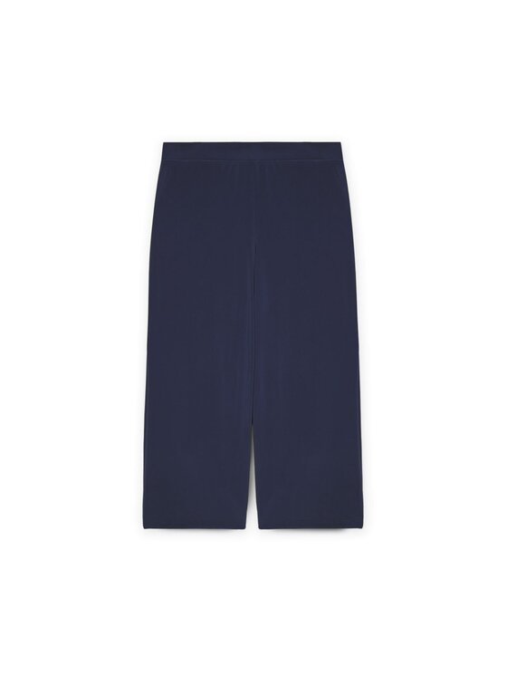 Fiorella Rubino Fiorella Rubino Pantaloni di tessuto P809L002093N034 Blu A-Line Fit