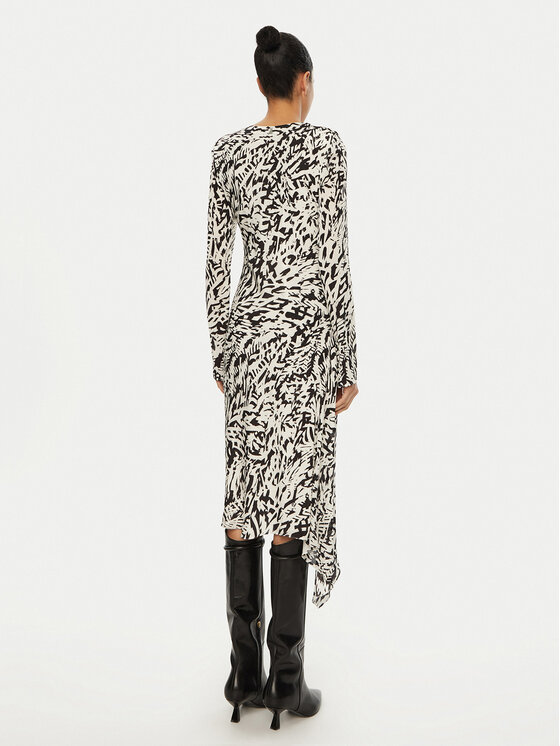 Patrizia Pepe Patrizia Pepe Vsakodnevna obleka 8A1396/A463-FE84 Bela Regular Fit
