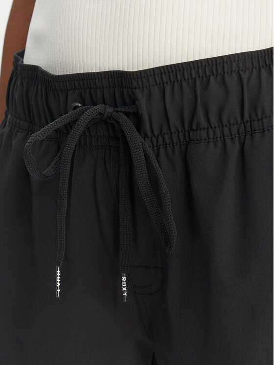 Roxy Roxy Плажни шорти Classics 5" ERJBS03139 Черен Regular Fit