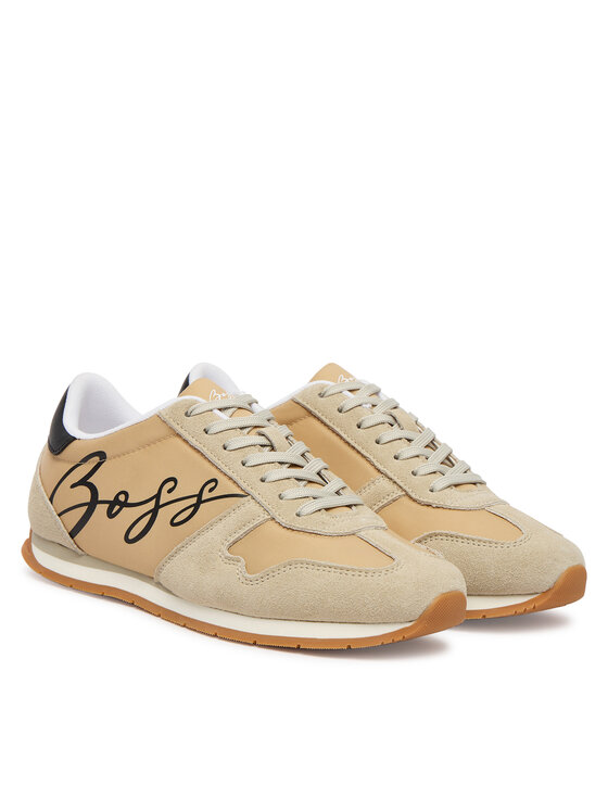 BOSS BOSS Sneakersy Levon 50563440 Beżowy