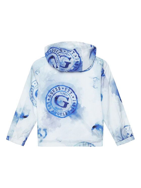 Guess Guess Преходно яке L6GL00 WCFM2 Син Regular Fit