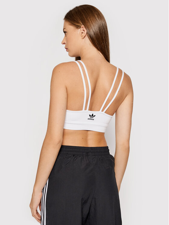 adidas adidas Sutien top adicolor Classics H37790 Alb