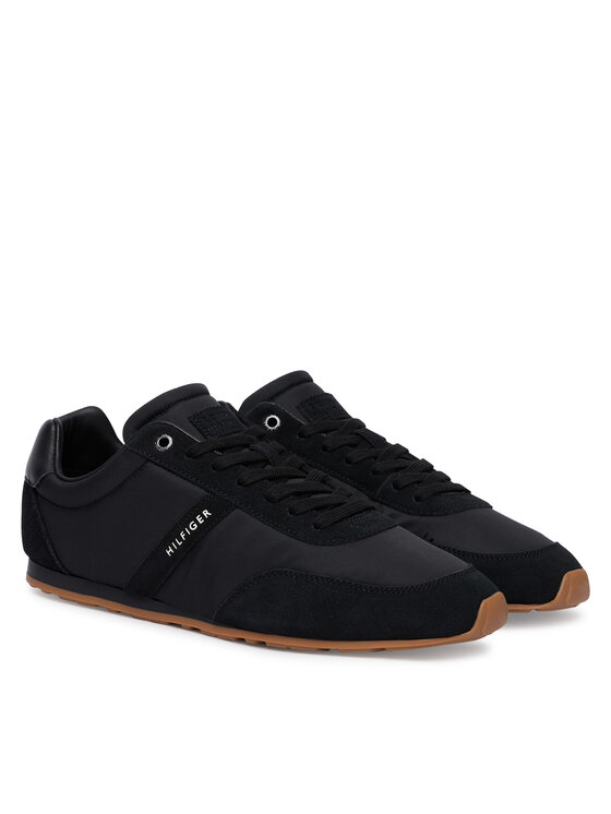 Tommy Hilfiger Tommy Hilfiger Tenisice Th Lo Run Icon Summer Mix FM0FM05905 Crna