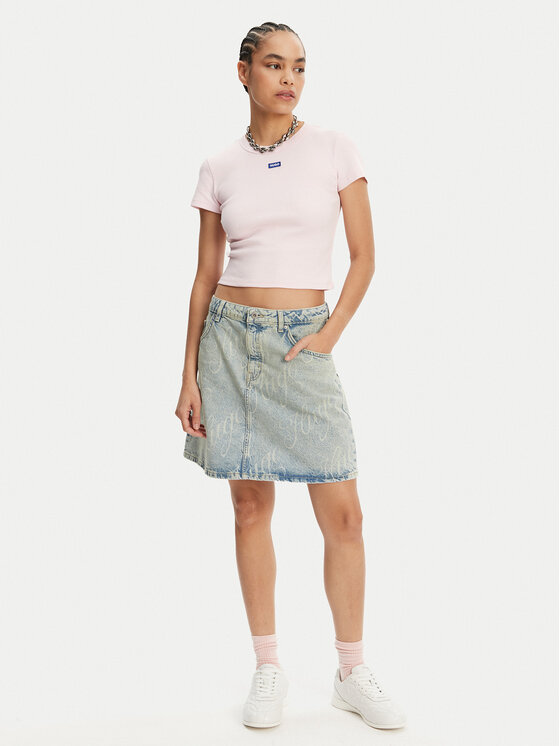 HUGO HUGO Gonna di jeans Gami 50534755 Blu Regular Fit