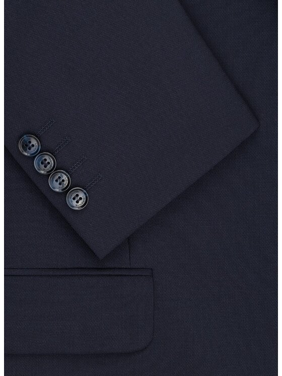 Pako Lorente Pako Lorente Marynarka P26WP-3G-015 Granatowy Slim Fit