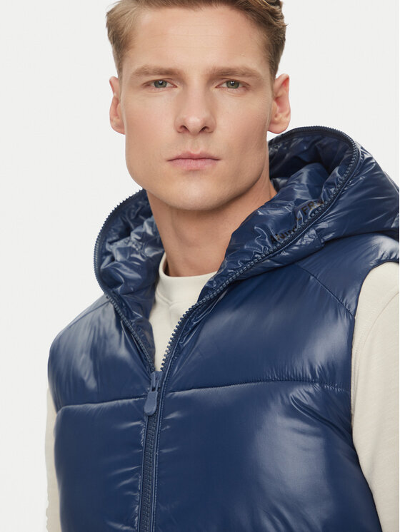 Save The Duck Save The Duck Veste D80296M LUCK19 Tumši zils Regular Fit