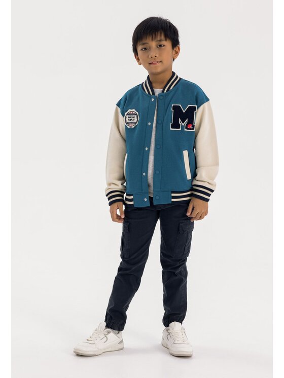 Dziecięca Kurtka przejściowa minoti, Rozmiar 158/164, Turkusowy, 23fleece54