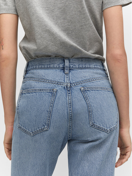 Mango Mango Farmer Matilda 57014406 Kék Straight Fit