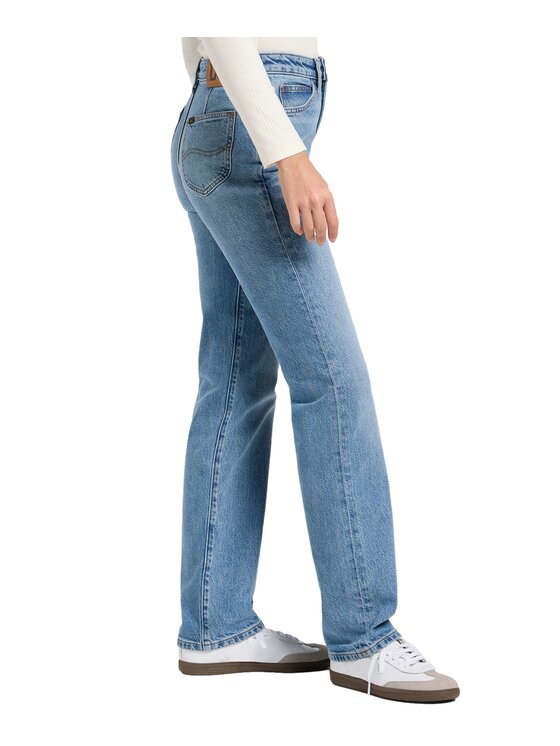 Lee Lee Jeansy 112371098 Niebieski Regular Fit