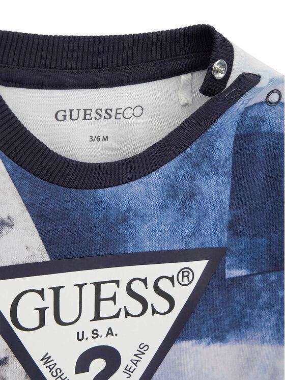Guess Guess Set majica i hlače I6BG01 K5800 Tamnoplava Regular Fit
