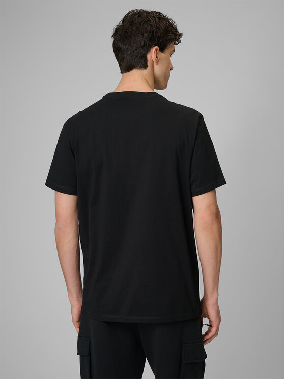 4F 4F T-Shirt NATURE’S TRAIL Czarny Regular Fit