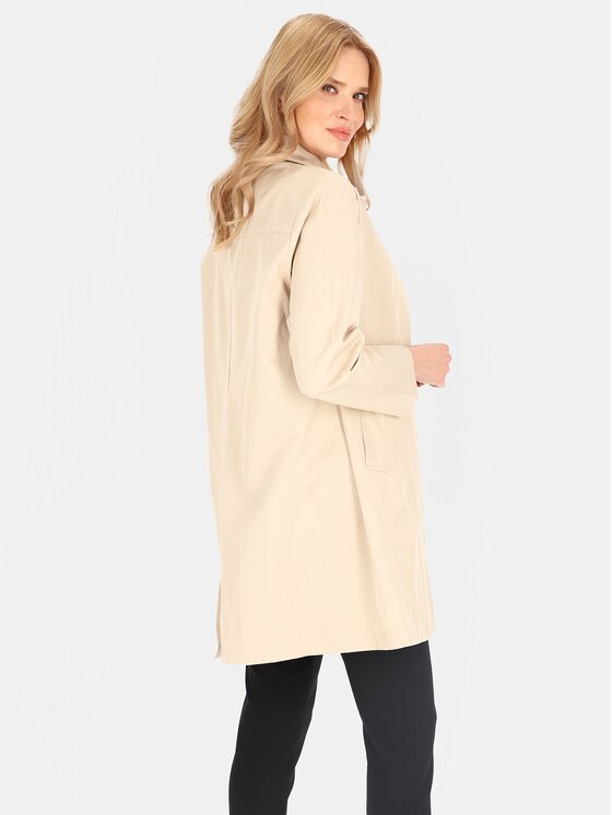 Perso Perso Prechodný kabát BLE252535F Béžová Regular Fit