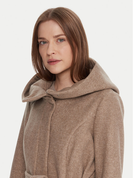 Vero Moda Vero Moda Kabát pro přechodné období Popliva 10310779 Béžová Regular Fit