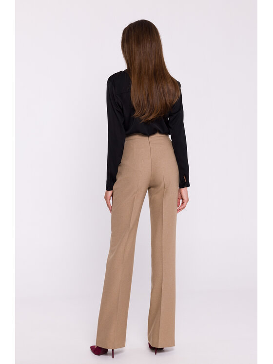Stylove Stylove Spodnie materiałowe S371 Beżowy Ladies Fit