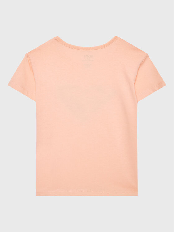 Roxy Roxy Marškinėliai Day And Night ERGZT03954 Oranžinė Regular Fit